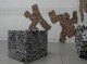 Siła Grafiki, Dominik Cierpiał, cubes, linocut, 50 x 50 x 50 cm